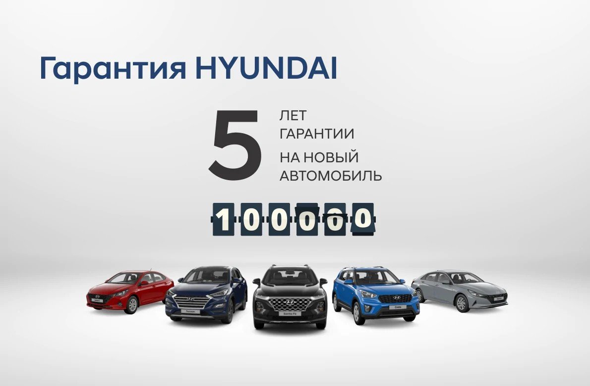 Гарантия на автомобили kia